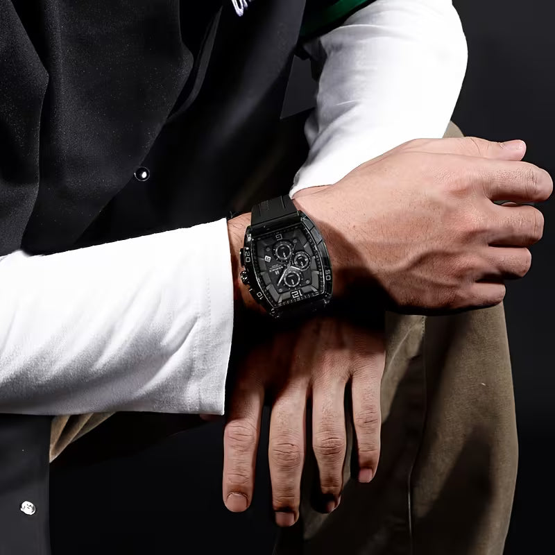 NAVIFORCE NF6101 Men’s Luxury Chronograph Watch – Sport Edition